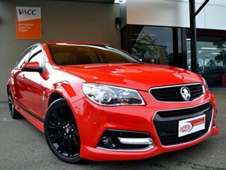 2015 Holden Commodore VF MY15 SV6 Storm Red 6 Speed Sports Automatic Sedan.