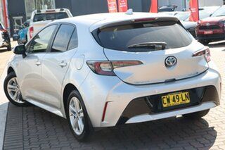 2019 Toyota Corolla ZWE211R SX E-CVT Hybrid Silver Pearl 10 Speed Constant Variable Hatchback.