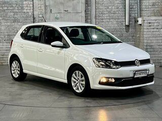 2014 Volkswagen Polo 6R MY15 81TSI DSG Comfortline White 7 Speed Sports Automatic Dual Clutch.