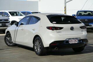 2019 Mazda 3 BP2H7A G20 SKYACTIV-Drive Pure White 6 Speed Sports Automatic Hatchback.