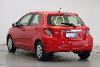 2012 Toyota Yaris NCP130R YR Red 4 Speed Automatic Hatchback.