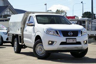 2017 Nissan Navara D23 S2 RX 4x2 White 6 Speed Manual Cab Chassis.
