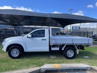 2017 Isuzu D-MAX TF MY17 SX (4x4) White 6 Speed Automatic Cab Chassis.
