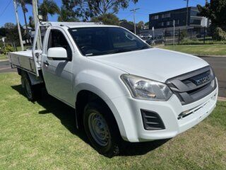 2017 Isuzu D-MAX TF MY17 SX (4x4) White 6 Speed Automatic Cab Chassis