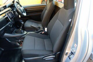 2017 Toyota Hilux GUN122R Workmate Silver 5 Speed Manual Single Cab