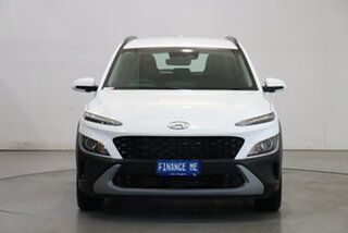 2023 Hyundai Kona OS.V5 MY23 2WD Atlas White 8 Speed Constant Variable Wagon.