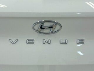 2024 Hyundai Venue Qx.v5 MY24 Elite Atlas White 6 Speed Automatic Wagon