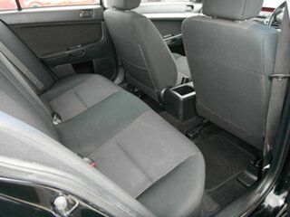 2009 Mitsubishi Lancer CJ MY09 ES Black 6 Speed CVT Auto Sequential Sedan