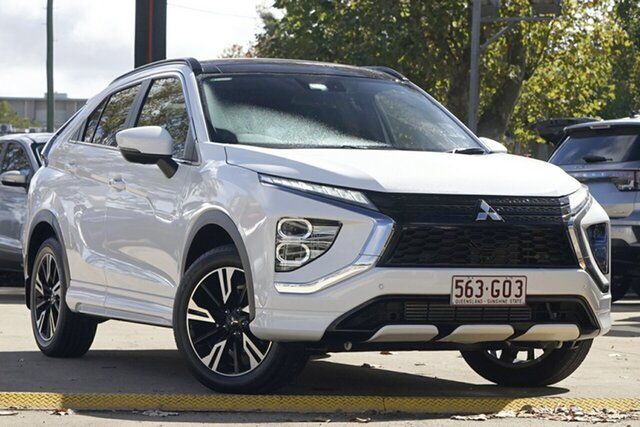Used Mitsubishi Eclipse Cross YB MY22 Exceed 2WD Toowoomba, 2022 Mitsubishi Eclipse Cross YB MY22 Exceed 2WD White 8 Speed Constant Variable Wagon