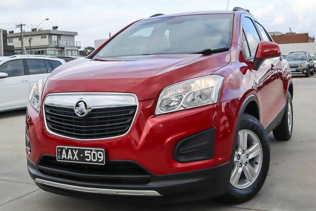 Used Holden Trax TJ MY14 LS Coburg North, 2013 Holden Trax TJ MY14 LS Red 5 Speed Manual Wagon