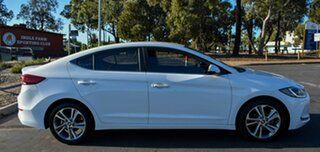 2018 Hyundai Elantra AD MY18 Elite Polar White 6 Speed Sports Automatic Sedan