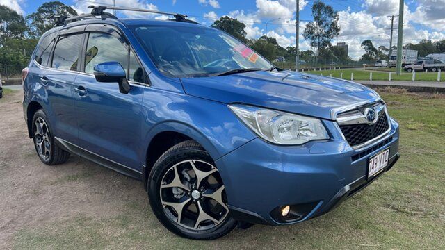 Used Subaru Forester MY15 2.0D-S Loganholme, 2015 Subaru Forester MY15 2.0D-S Blue Continuous Variable Wagon
