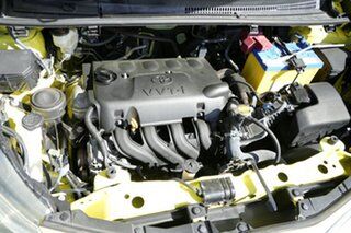 2015 Toyota Yaris NCP130R Ascent Vivid Yellow 5 Speed Manual Hatchback