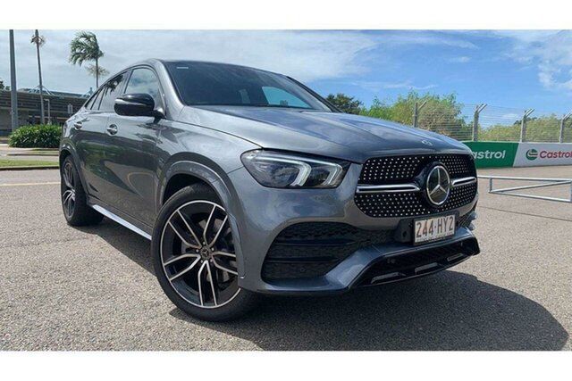 Demonstrator Mercedes-Benz GLE-Class C167 803MY GLE450 9G-Tronic 4MATIC Hermit Park, 2022 Mercedes-Benz GLE-Class C167 803MY GLE450 9G-Tronic 4MATIC Grey 9 Speed Sports Automatic Coupe