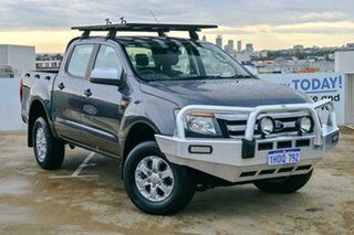 2015 Ford Ranger PX XLS Double Cab Grey 6 Speed Sports Automatic Utility.