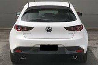 2024 Mazda 3 BP2H7A G20 SKYACTIV-Drive Touring White 6 Speed Sports Automatic Hatchback.