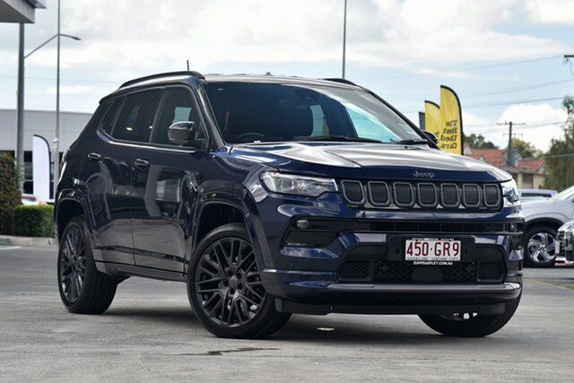 Used Jeep Compass M6 MY22 S-Limited Aspley, 2022 Jeep Compass M6 MY22 S-Limited Galaxy Blue 9 Speed Automatic Wagon