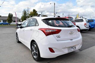 2015 Hyundai i30 GD3 Series 2 Active X White 6 Speed Automatic Hatchback.