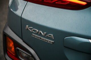 2019 Hyundai Kona OS.2 MY19 Highlander 2WD Blue 6 Speed Sports Automatic Wagon
