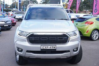 2018 Ford Ranger PX MkII 2018.00MY XLT Double Cab Silver 6 Speed Manual Utility.