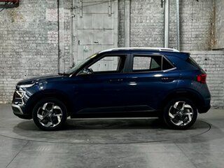 2022 Hyundai Venue Qx.v4 MY22 Active Blue 6 Speed Automatic Wagon