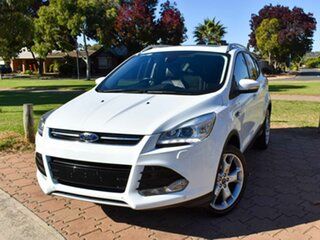 2013 Ford Kuga TF Titanium PwrShift AWD White 6 Speed Sports Automatic Dual Clutch Wagon.