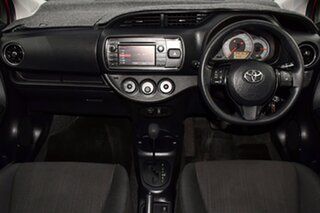 2017 Toyota Yaris NCP130R Ascent Red 4 Speed Automatic Hatchback