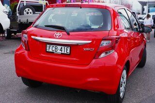 2015 Toyota Yaris NCP130R Ascent Red 5 Speed Manual Hatchback