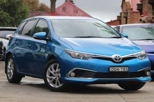 Used Toyota Corolla ZRE182R MY15 Ascent Sport Mosman, 2016 Toyota Corolla ZRE182R MY15 Ascent Sport Blue Gem 7 Speed CVT Auto Sequential Hatchback