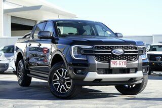 2023 Ford Ranger PY 2023.50MY Sport Shadow Black 10 Speed Sports Automatic Double Cab Pick Up.