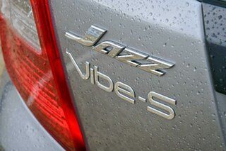 2012 Honda Jazz GE MY12 Vibe-S Silver 5 Speed Automatic Hatchback