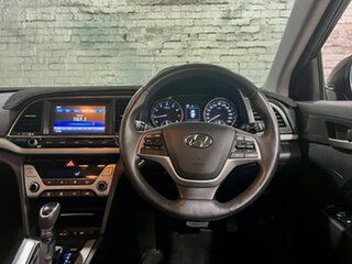 2017 Hyundai Elantra AD MY17 Elite Black 6 Speed Sports Automatic Sedan