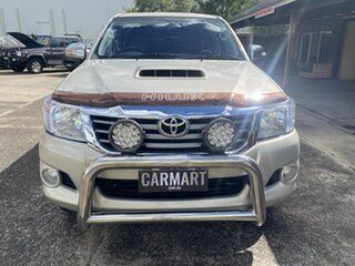2013 Toyota Hilux KUN26R MY14 SR5 Double Cab Gold 5 Speed Automatic Utility