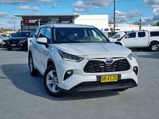 2021 Toyota Kluger Axuh78R GX eFour White 6 Speed Constant Variable Wagon Hybrid.