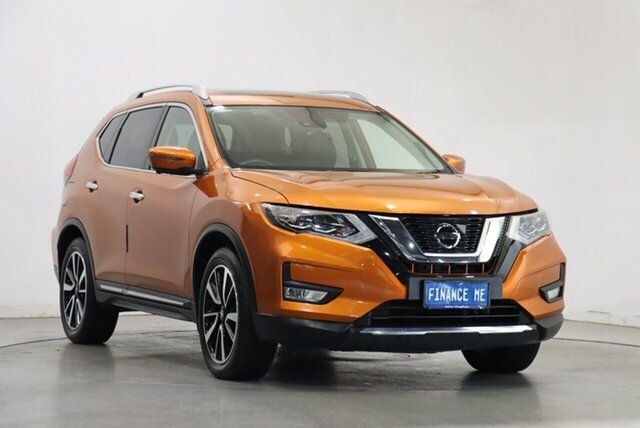 Used Nissan X-Trail T32 Series II Ti X-tronic 4WD Victoria Park, 2019 Nissan X-Trail T32 Series II Ti X-tronic 4WD Orange 7 Speed Constant Variable Wagon