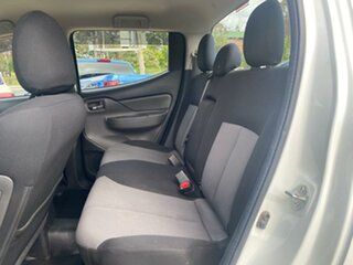 2018 Mitsubishi Triton GLX+ White Manual Dual Cab Utility