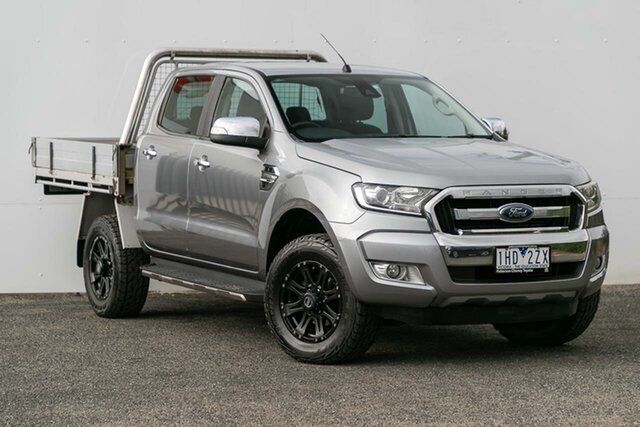 Used Ford Ranger PX MkII XLT Double Cab Keysborough, 2016 Ford Ranger PX MkII XLT Double Cab Silver 6 Speed Sports Automatic Utility