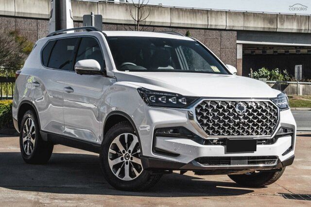 New Ssangyong Rexton Y461 MY24 Ultimate Christies Beach, 2024 Ssangyong Rexton Y461 MY24 Ultimate White 8 Speed Sports Automatic Wagon