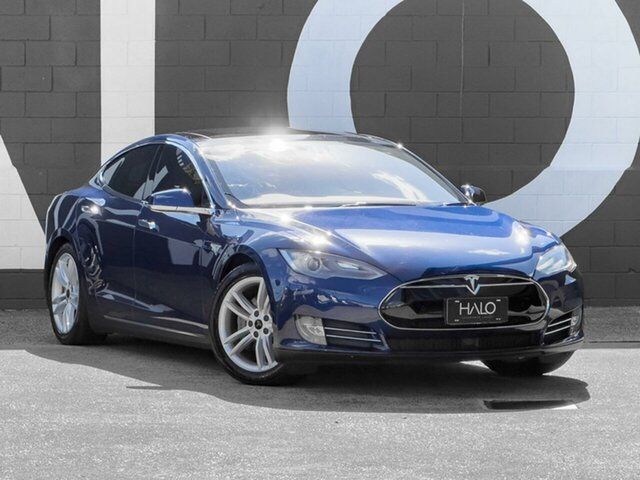 Used Tesla Model S 70 Sportback West End, 2015 Tesla Model S 70 Sportback Blue 1 Speed Reduction Gear Hatchback