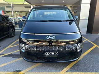2023 Hyundai Staria US4.V2 MY23 Elite AWD Abyss Black 8 Speed Sports Automatic Wagon.