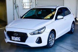 2018 Hyundai i30 PD2 MY19 Active White 6 Speed Sports Automatic Hatchback