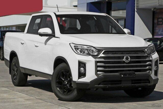 New Ssangyong Musso Q261 MY24 Ultimate Luxury Crew Cab XLV Christies Beach, 2023 Ssangyong Musso Q261 MY24 Ultimate Luxury Crew Cab XLV White 6 Speed Sports Automatic Utility