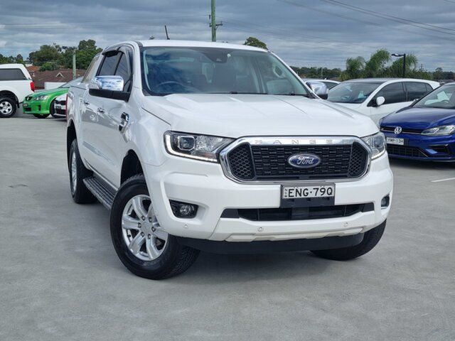 Used Ford Ranger PX MkIII 2021.25MY XLT Liverpool, 2021 Ford Ranger PX MkIII 2021.25MY XLT White 6 Speed Sports Automatic Double Cab Pick Up