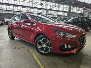 2021 Hyundai i30 PD.V4 MY22 Red 6 Speed Sports Automatic Hatchback.