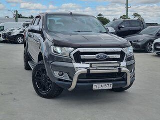 2018 Ford Ranger PX MkII 2018.00MY XLT Double Cab Grey 6 Speed Sports Automatic Utility.
