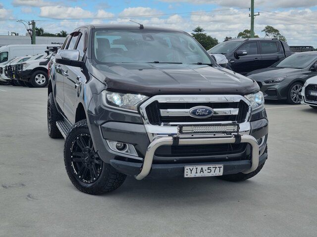 Used Ford Ranger PX MkII 2018.00MY XLT Double Cab Liverpool, 2018 Ford Ranger PX MkII 2018.00MY XLT Double Cab Grey 6 Speed Sports Automatic Utility