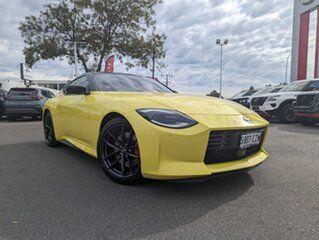 2023 Nissan Z Z34 MY24 Ikazuchi Yellow with Super Black Roof 9 Speed Sports Automatic Coupe.