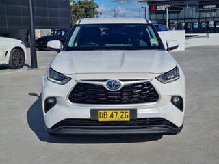 2021 Toyota Kluger Axuh78R GX eFour White 6 Speed Constant Variable Wagon Hybrid.