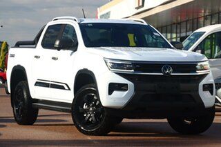 2023 Volkswagen Amarok NF MY23 TDI600 4MOTION Perm PanAmericana Clear White 10 Speed Automatic.