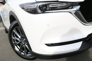 2019 Mazda CX-5 KF4WLA Akera SKYACTIV-Drive i-ACTIV AWD Snowflake White 6 Speed Sports Automatic.